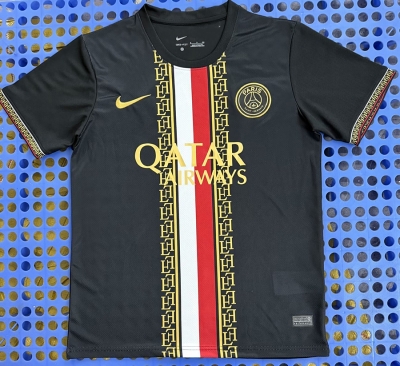 2026 Paris black training shirt S-XXL